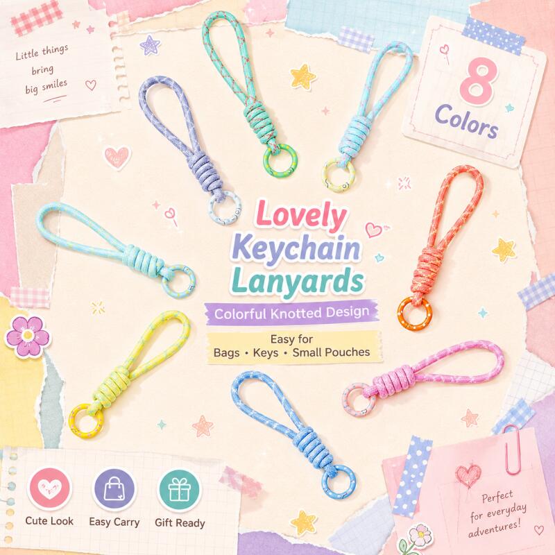 Phone Accessories For Android - 2 〜 5 個のカラフルな編み込みキーホルダー携帯電話ストラップアンチロストノットロープストラップキーリング男性女性車のキーホルダーアクセサリー