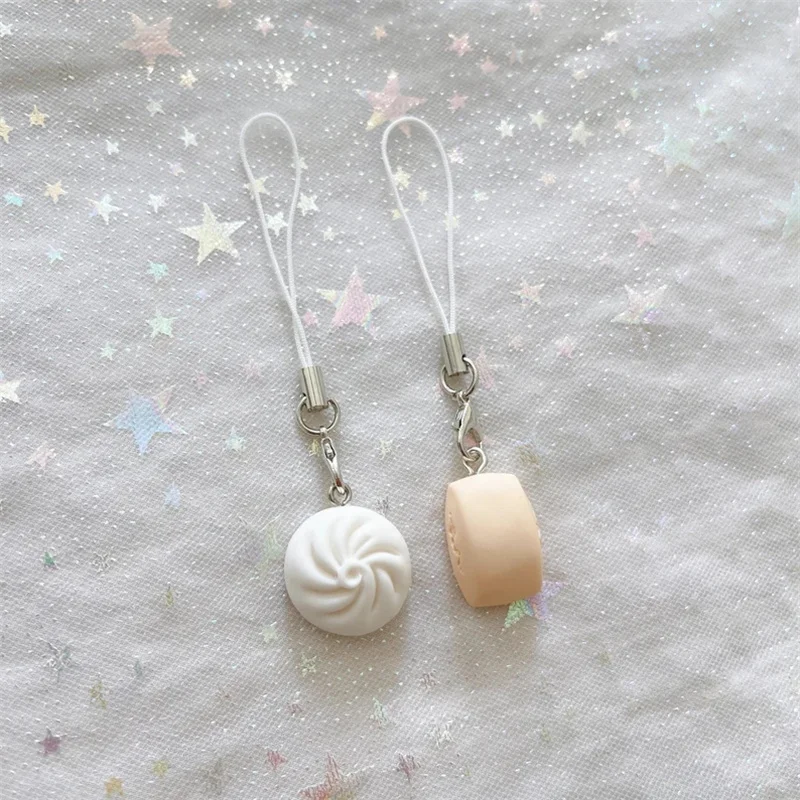 Phone Accessories Ideas - かわいいダムスサムバンチャーム、中国風スタンド、パステルフォンチャーム、電子アクセサリー、カワイイギフトアイデア