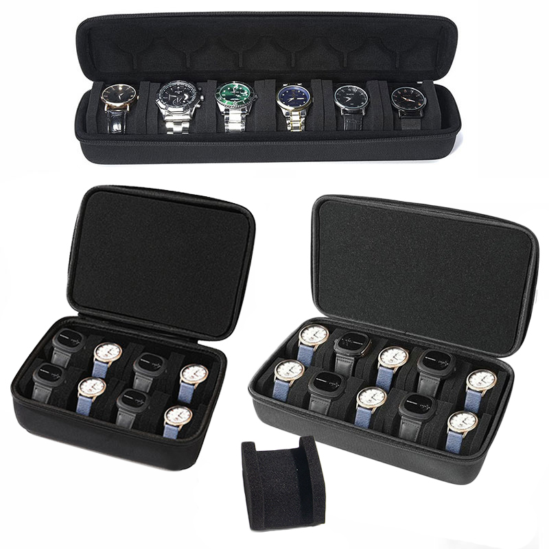時計収納ボックス 6/10スロット 時計オーガナイザー ポー - Phone Accessories For Travel のレビューと価格