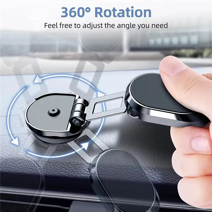 マグネット式車載電話ホルダー マグネット式電話ブラケット 折 - Phone Accessories のレビューと価格