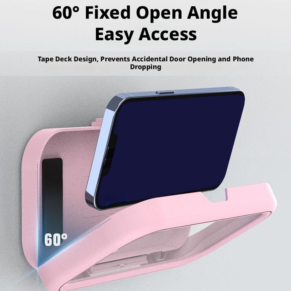 防水浴室電話マウント 360 度回転可能防曇クリアカバータッ - Phone Accessories のレビューと価格