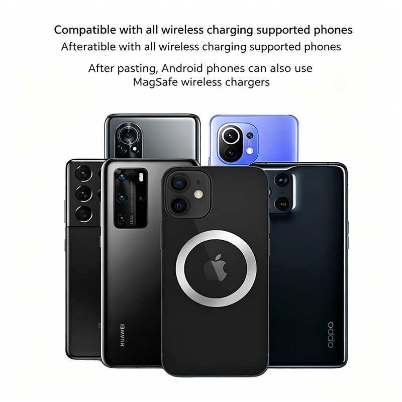 超薄型磁気鉄リングステッカー金属プレートユニバーサルアクセサ - Phone Accessories For Android のレビューと価格