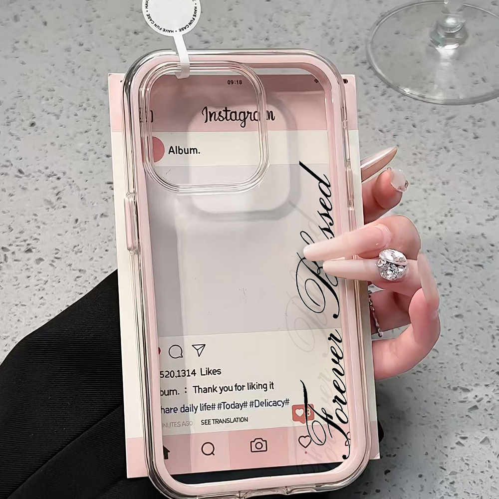 永遠に祝福されたシンプルで透明なiPhoneケース iPho - X Phone Accessories のレビューと価格