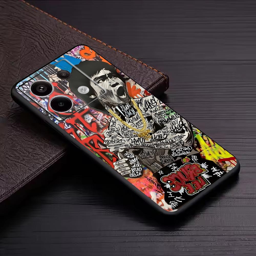 バンクシー グラフィティ アート スマホケース Redmi  - X Phone Accessories のレビューと価格