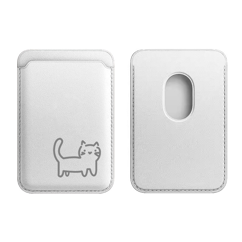 ラインキャットフィッシュ柄マグネットレザーウォレット iPh - Phone Accessories For Android のレビューと価格