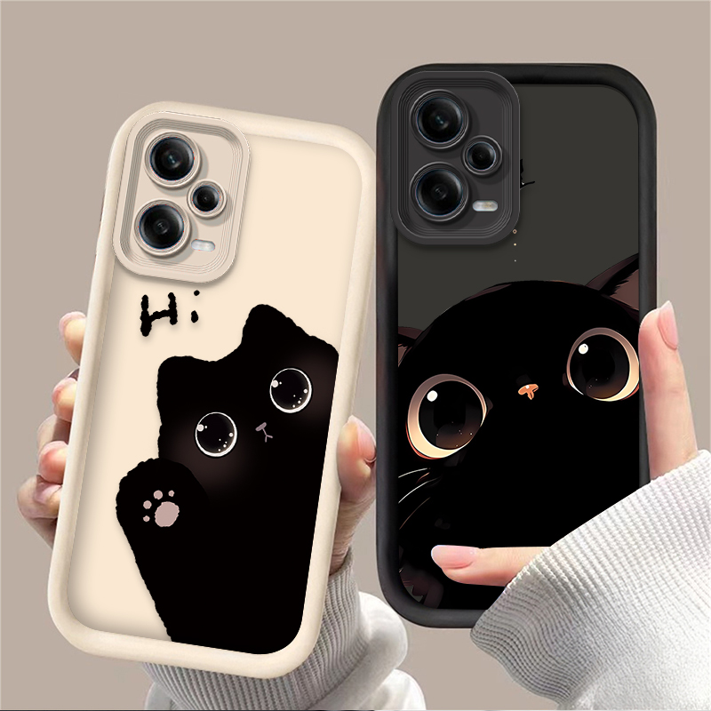 可愛い大きな目の猫のスマホケース Xiaomi Redmi  - X Phone Accessories のレビューと価格