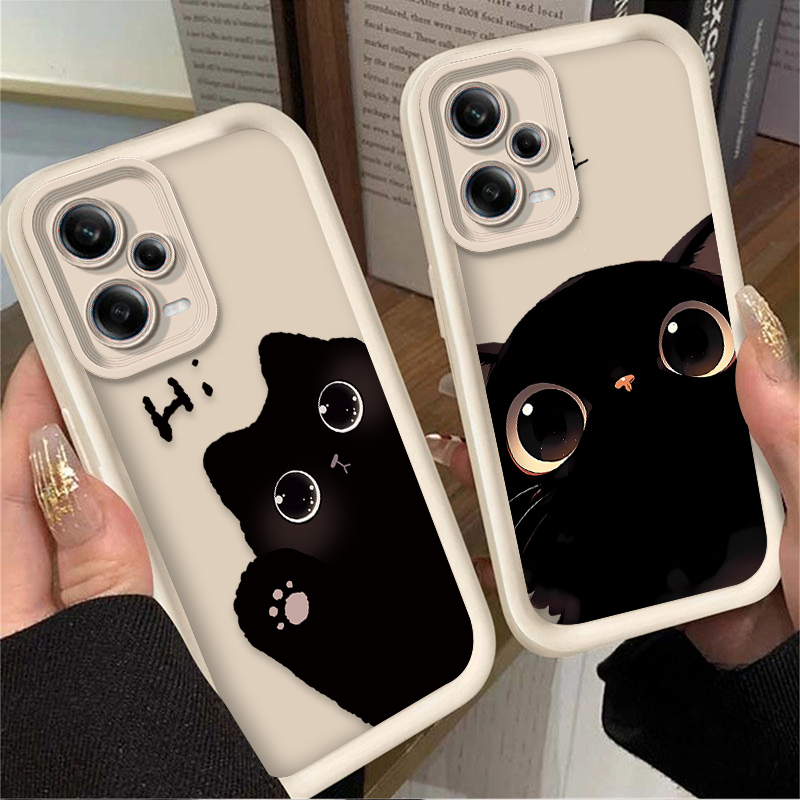 可愛い大きな目の猫のスマホケース Xiaomi Redmi  - X Phone Accessories のレビューと価格