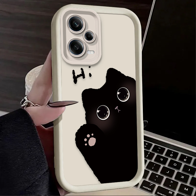 可愛い大きな目の猫のスマホケース Xiaomi Redmi  - X Phone Accessories のレビューと価格