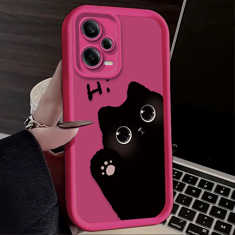 可愛い大きな目の猫のスマホケース Xiaomi Redmi  - X Phone Accessories のレビューと価格