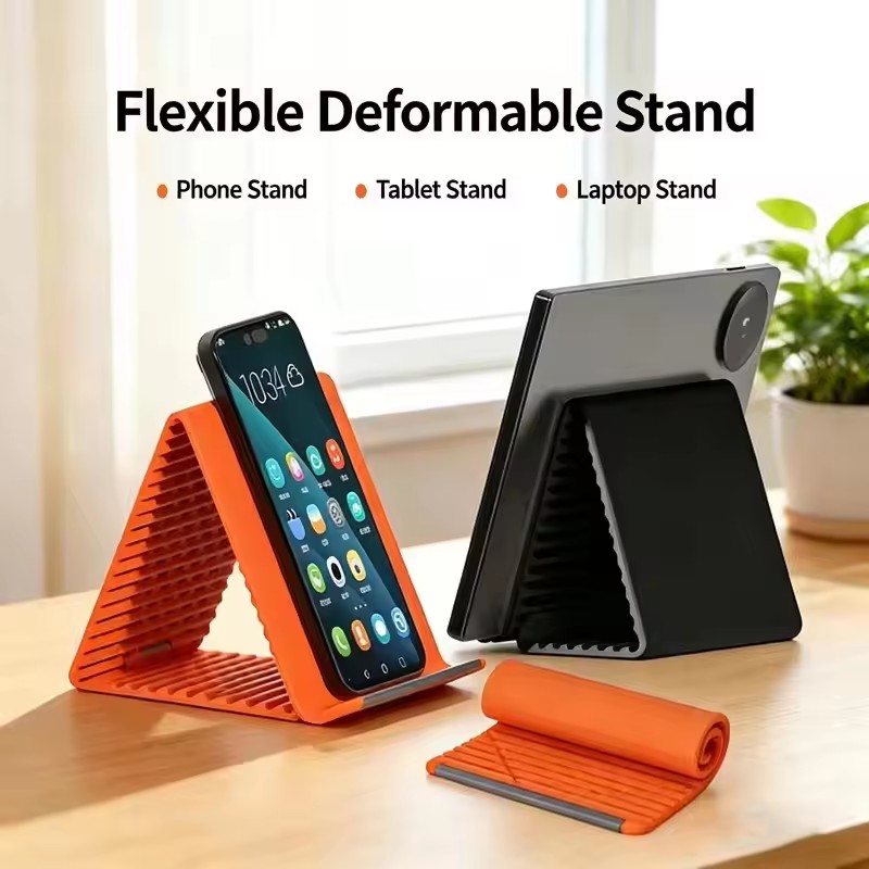 怠惰な携帯電話スタンド シリコン製デスクトップタブレット/ノ - Phone Accessories For Travel のレビューと価格