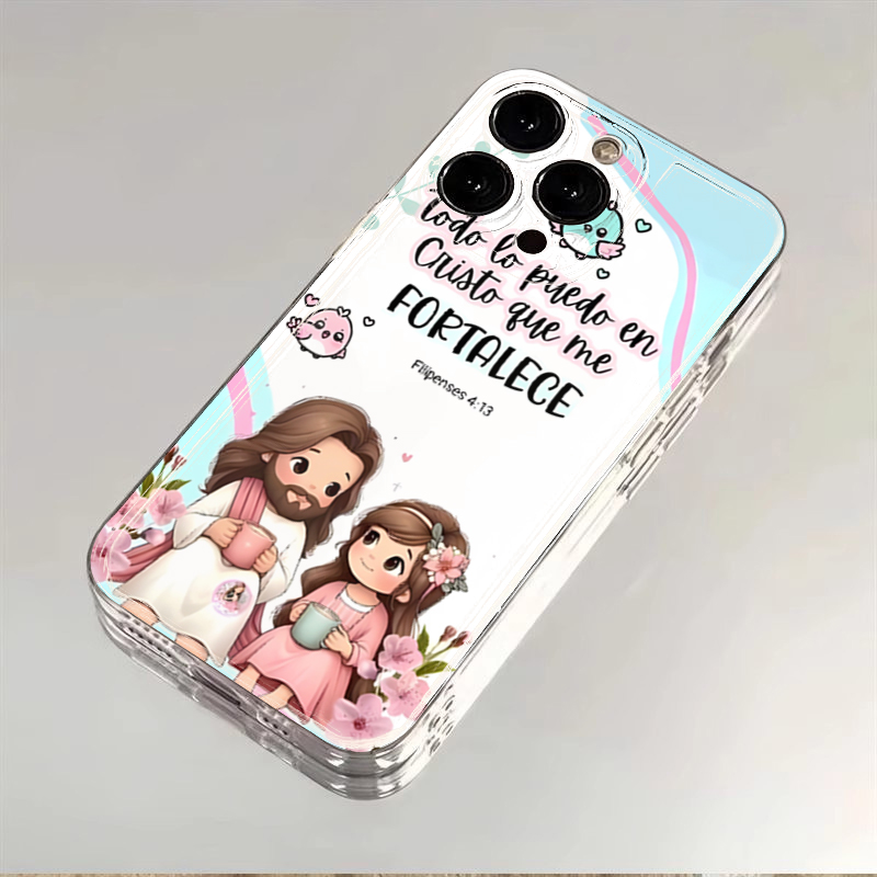 漫画のイエスと私 聖書の言葉プリント Xiaomi Redm - X Phone Accessories のレビューと価格
