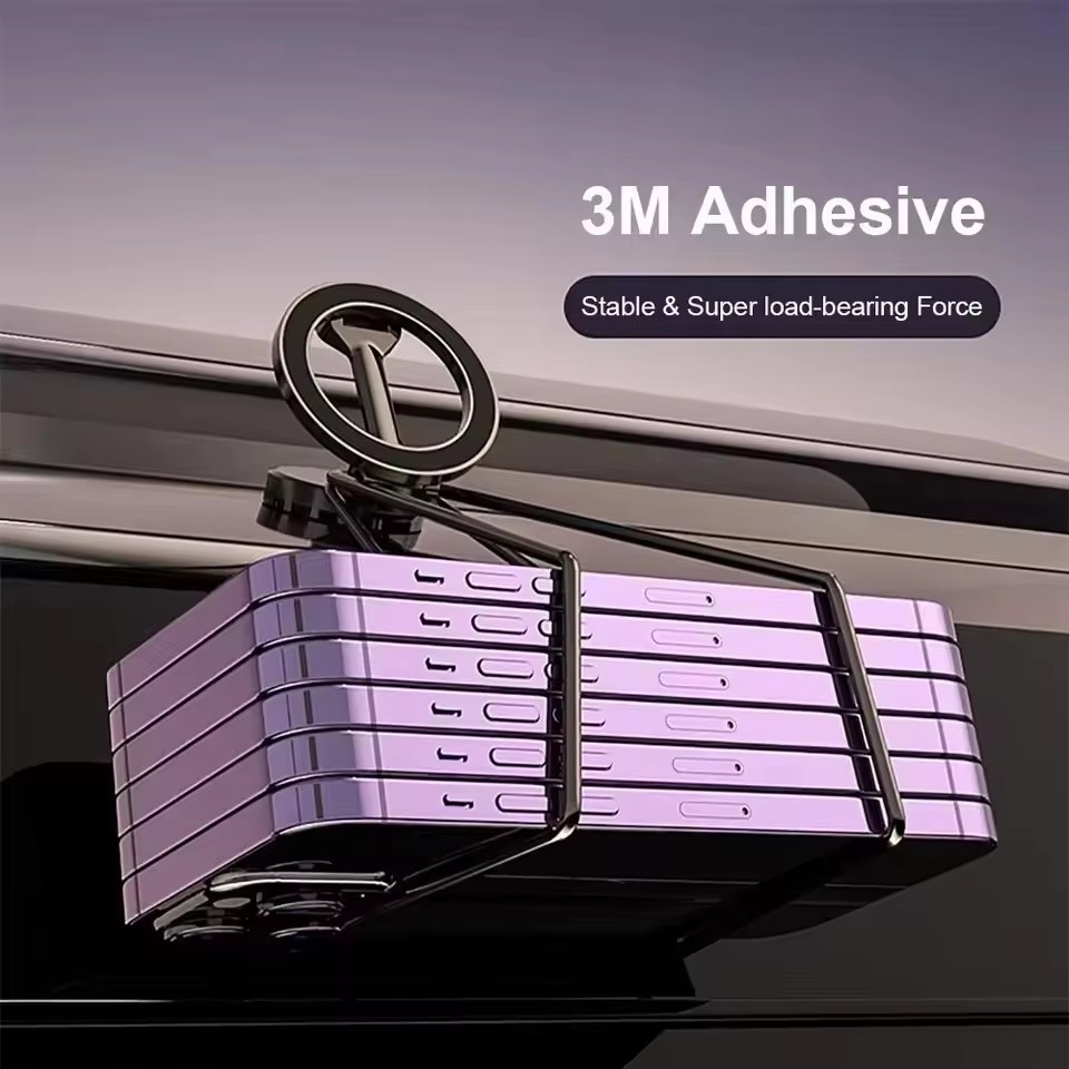 マグセーフ360対応折りたたみ式マグネット式車載携帯電話ホル - Phone Accessories のレビューと価格