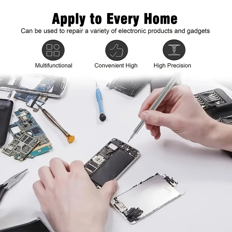 25 in 1 磁気精密ドライバーキット、24個のミニポケッ - Phone Repair Kit のレビューと価格