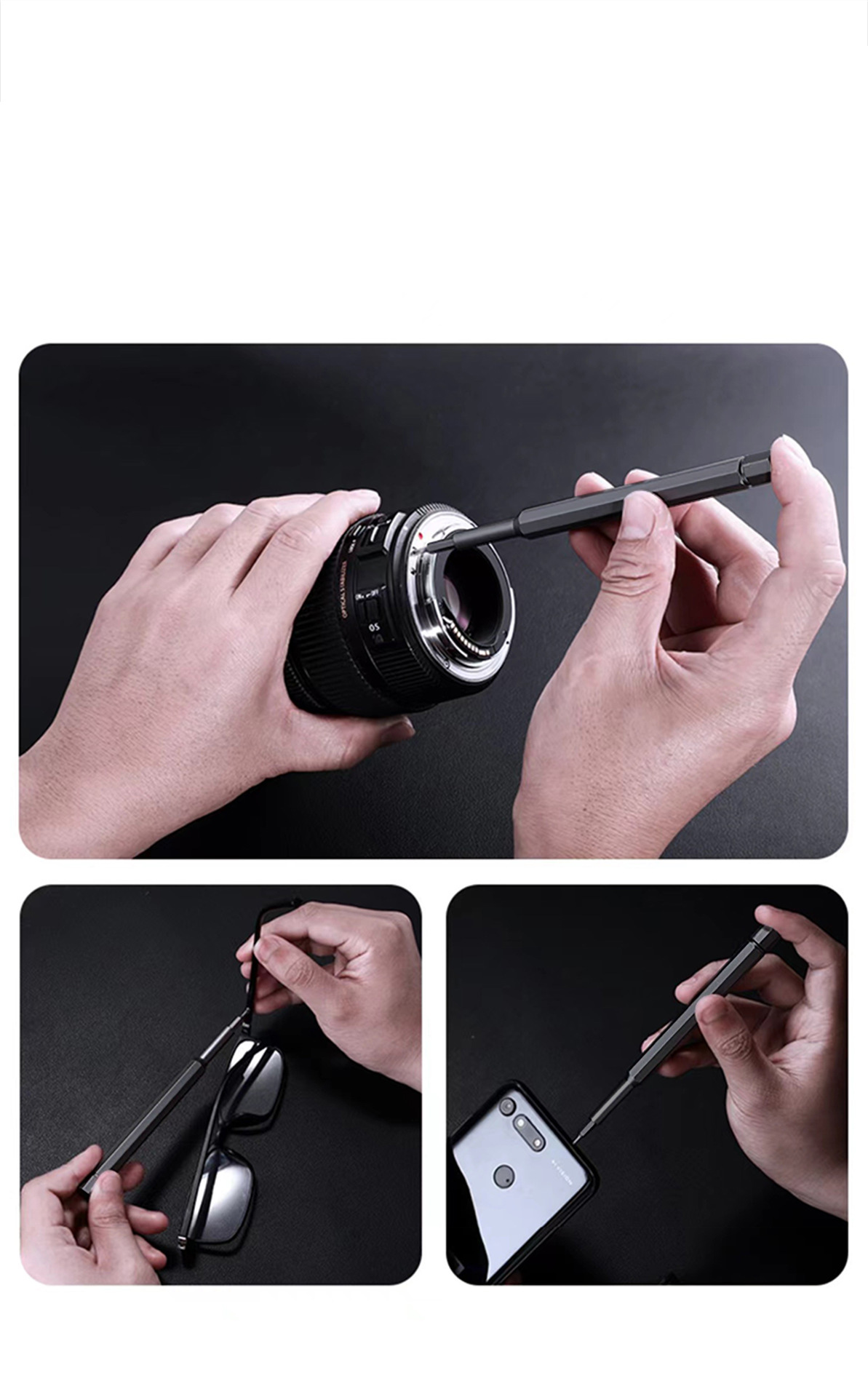 25 in 1 磁気精密ドライバーキット、24個のミニポケッ - Phone Repair Kit のレビューと価格