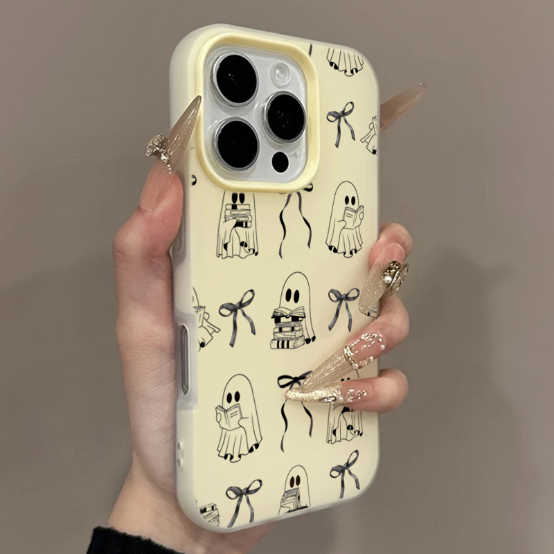かわいいハロウィンブックゴーストボウのiPhoneケース i - X Phone Accessories のレビューと価格