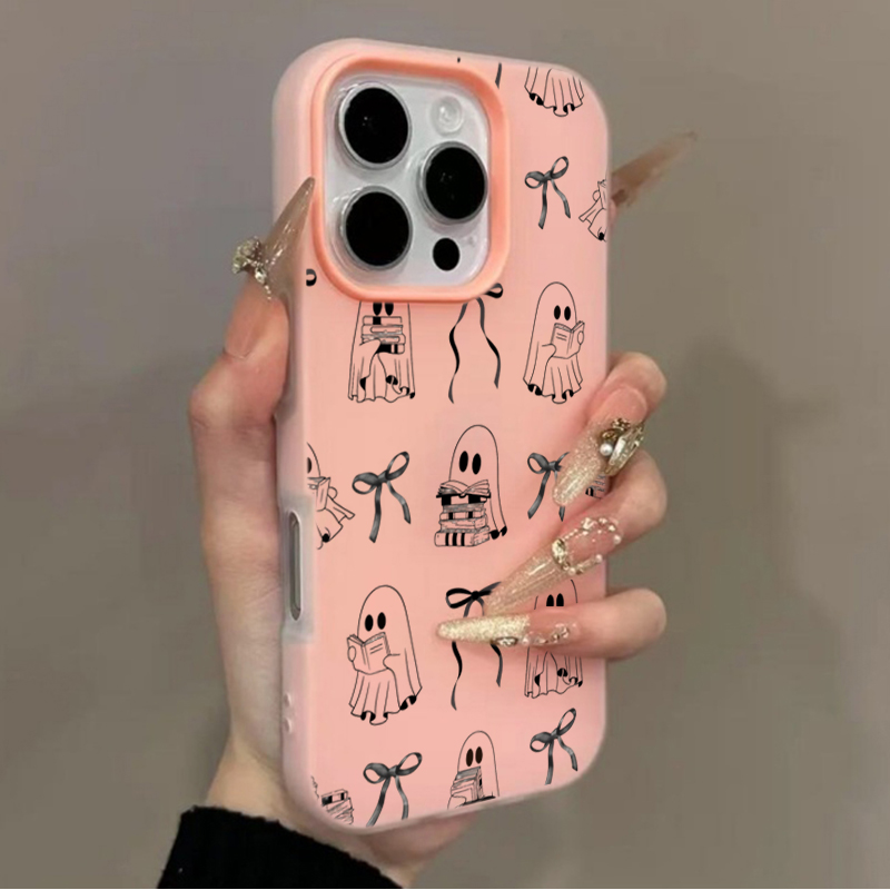 かわいいハロウィンブックゴーストボウのiPhoneケース i - X Phone Accessories のレビューと価格