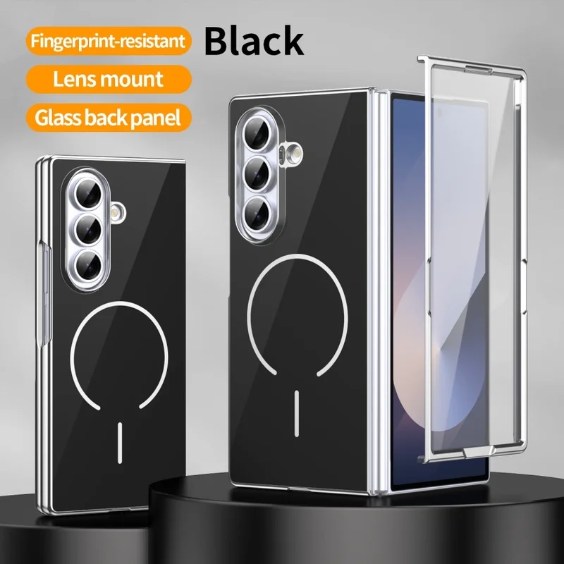 ガラス製マグネット式折りたたみスマホケース Samsung  - Phone Accessories Wholesale In China のレビューと価格