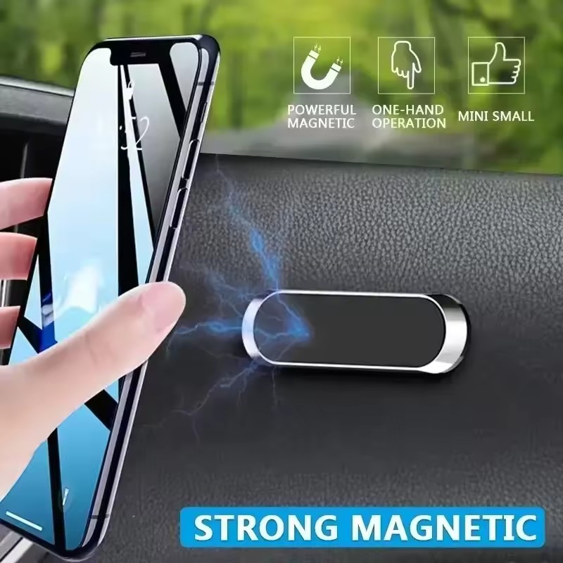 金属製磁気式スマホホルダー 磁気式車載スマホホルダー スタン - Phone Accessories のレビューと価格