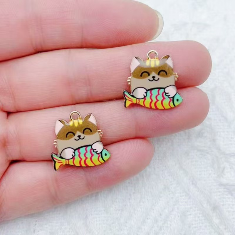 10個入り クロスボーダー風 カートゥーン キュート 合金製 - Phone Accessories のレビューと価格