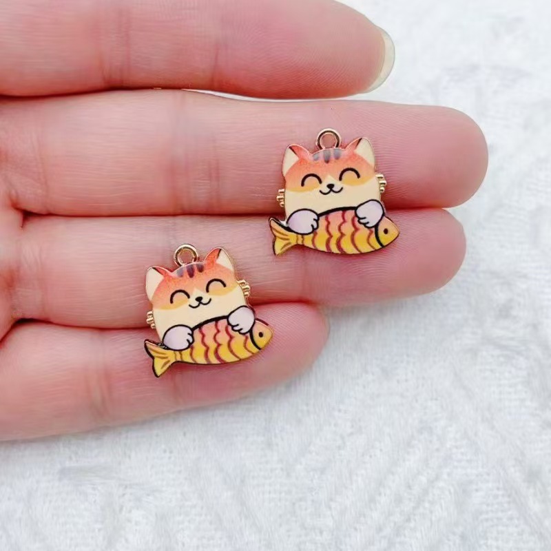 10個入り クロスボーダー風 カートゥーン キュート 合金製 - Phone Accessories のレビューと価格