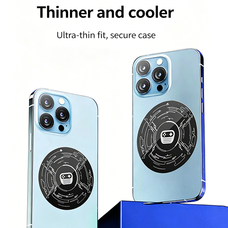 超薄型鉄リングステッカー磁気アクセサリー電話クーラーカーマウ - Phone Accessories For Android のレビューと価格