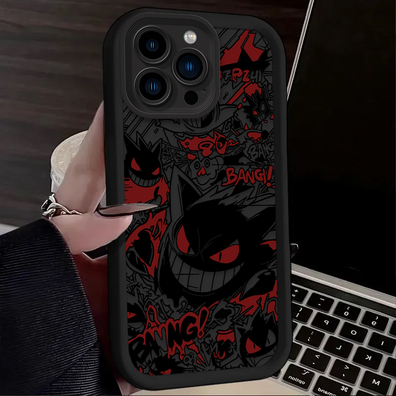 ポケモン ゲンガー グラフィティ スマホケース iPhone - X Phone Accessories のレビューと価格
