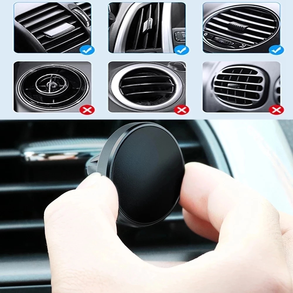 車載用マグネット式携帯電話ホルダー、iPhone 14、13 - Phone Accessories のレビューと価格