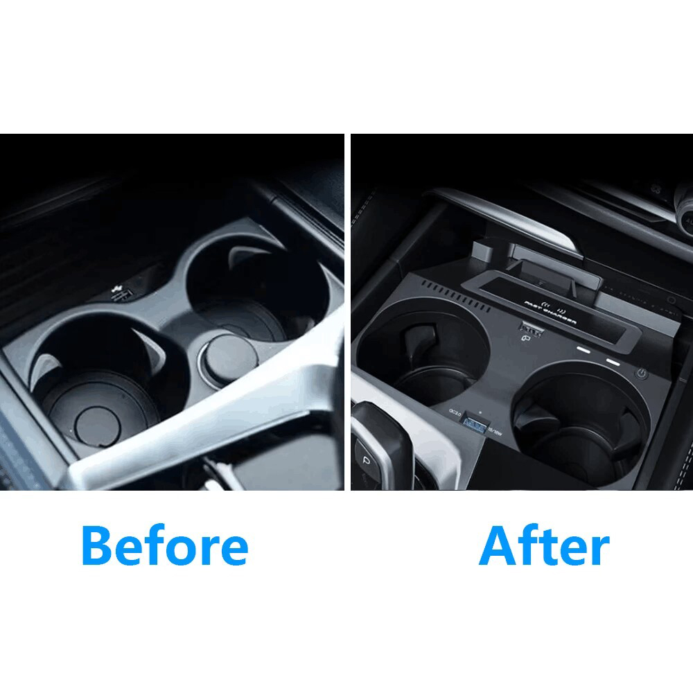 車載電話ホルダーワイヤレス充電器 BMW 5 6 シリーズ  - Phone Accessories For Android のレビューと価格