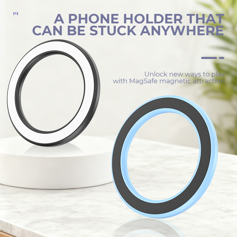 MagSafe対応 強力マグネットリング式スマホホルダー 粘 - Phone Accessories のレビューと価格