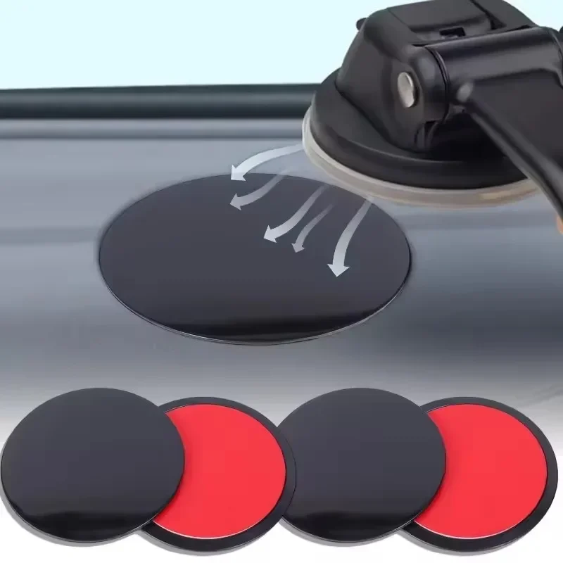 ユニバーサルダッシュボード粘着パッドセット、吸盤グリップカー - Quirky Phone Accessories のレビューと価格