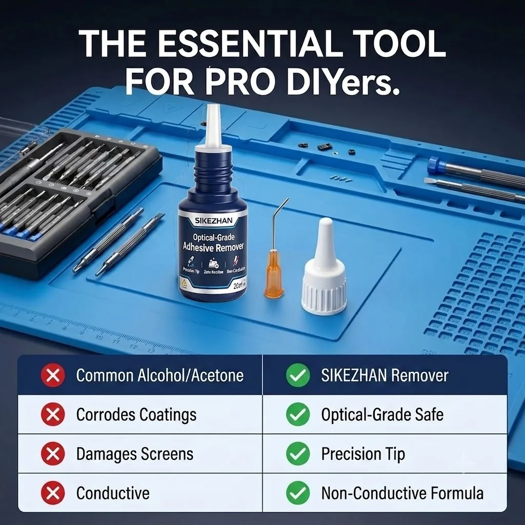 SIKEZHAN 20ml 光学グレードの接着剤除去クリーナ - Phone Repair Kit のレビューと価格